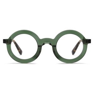Krewe Hurst Blue Light Glasses 43mm In  Bottle Green NEW